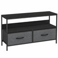 meuble-tv-98-cm-avec-etagere-et-tiroirs-pliables-pieds-en-acier-gris-fonce-gfxwu11416to